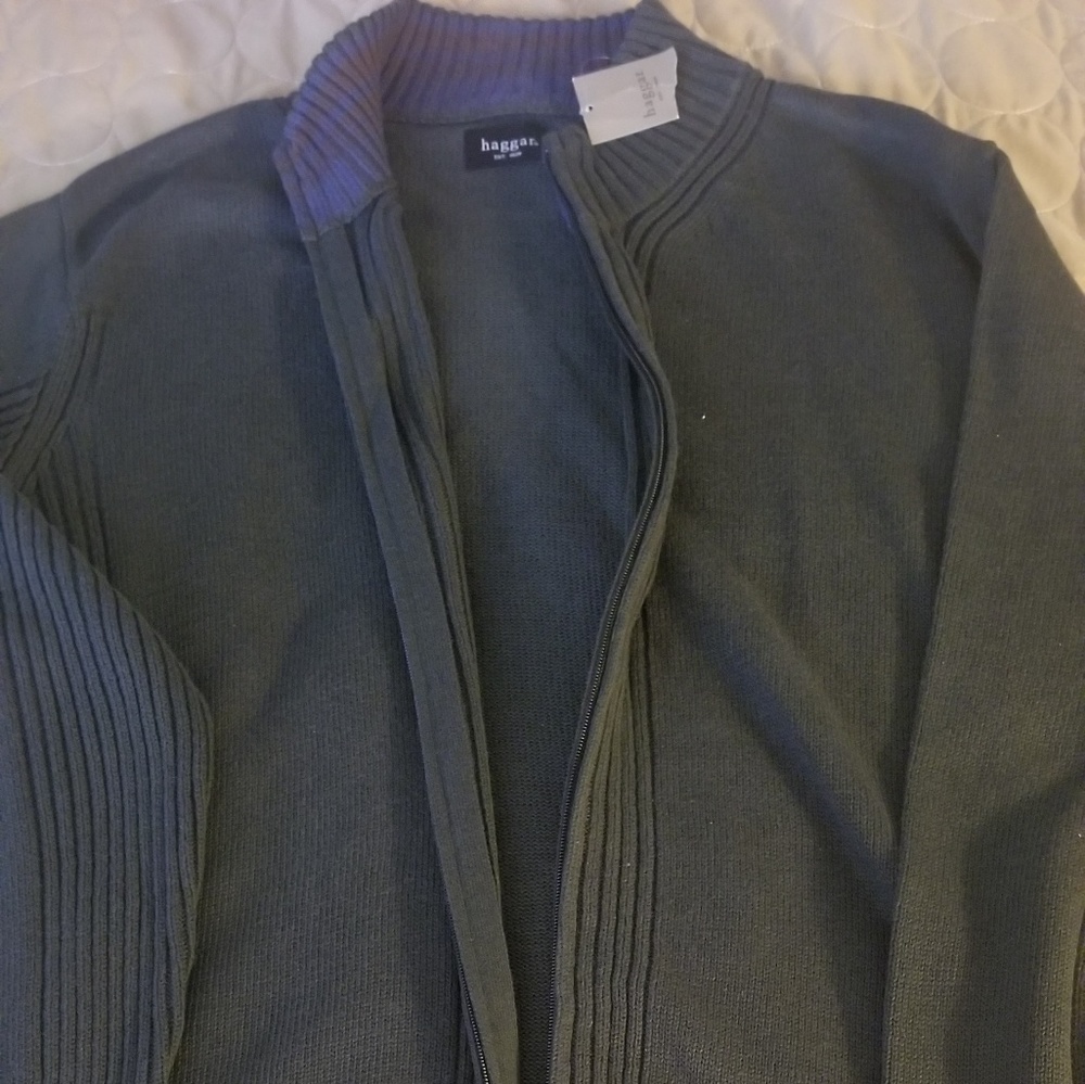 Dark green / Full Zip